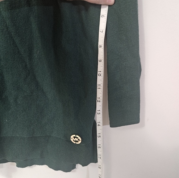Michael Michael Kors Long Sleeve Dark Green Sweater! - Picture 6 of 6